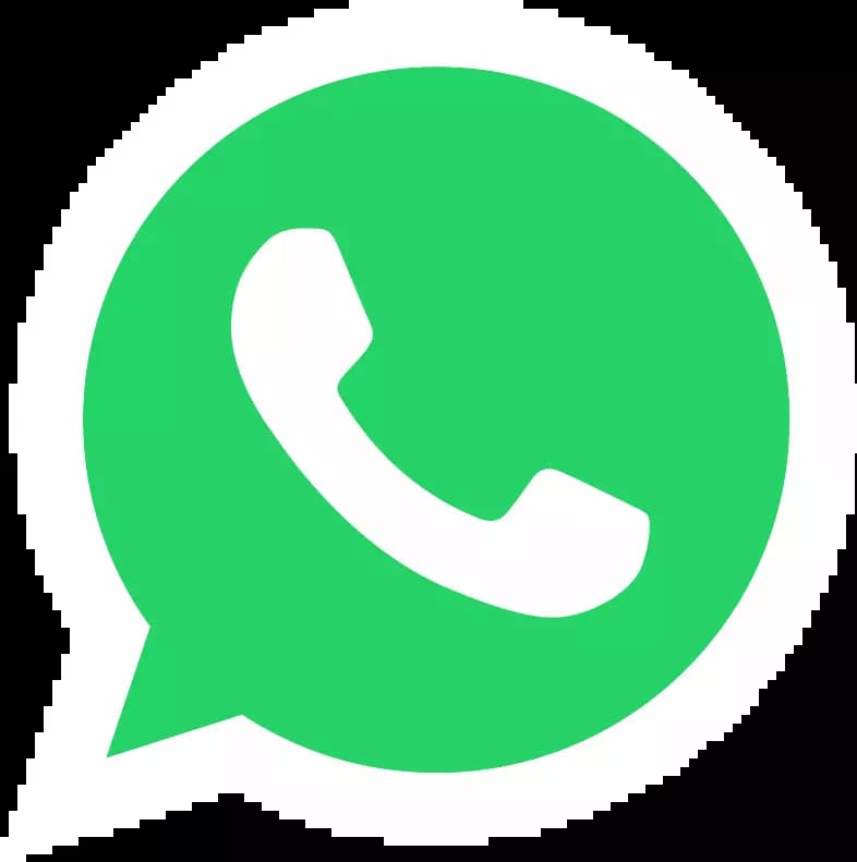 Esta imagem representa o logo do Whatsapp.